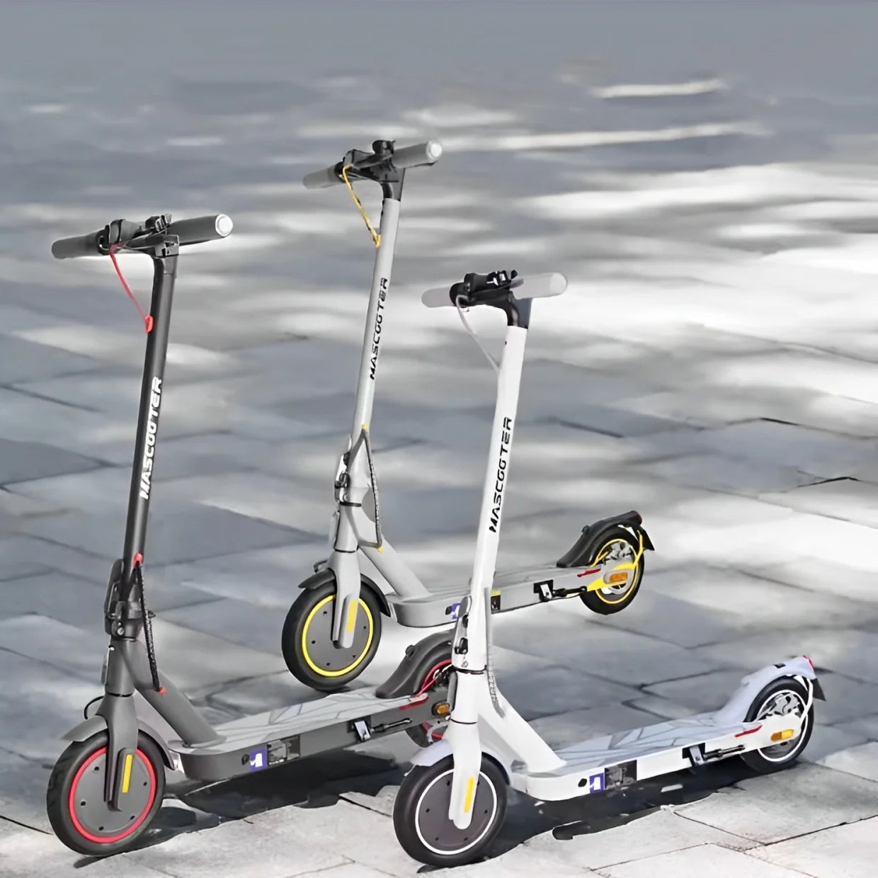 Scooter électrique 8,5 pouces 600W moteur pliable 2 roues e-scooter pour adultes unisexes avec portée de 20 km