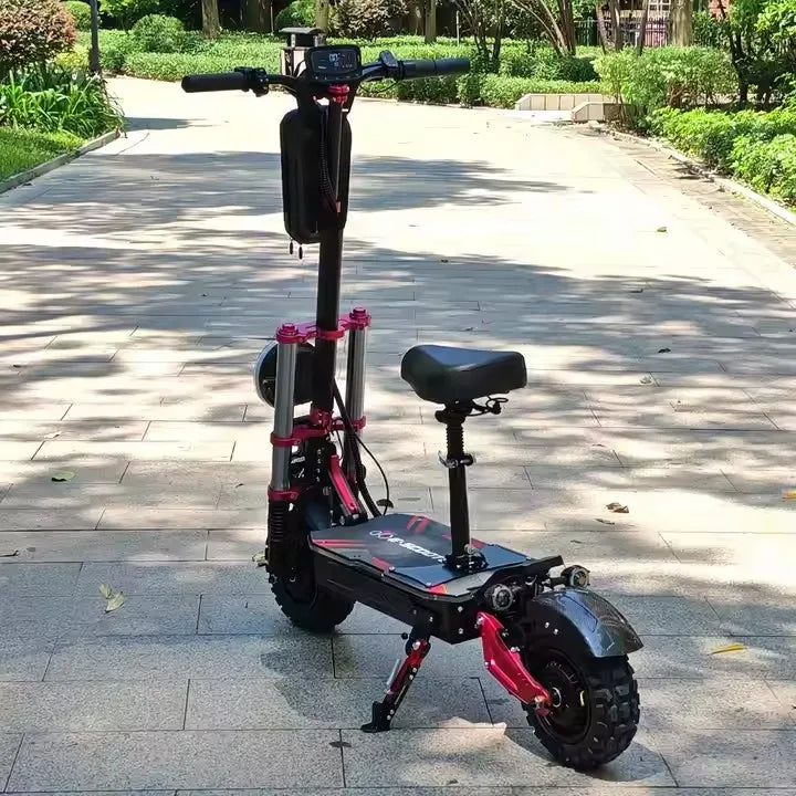 Trottinette Électrique Intelligente 6000W, 60V, 38Ah, 120km