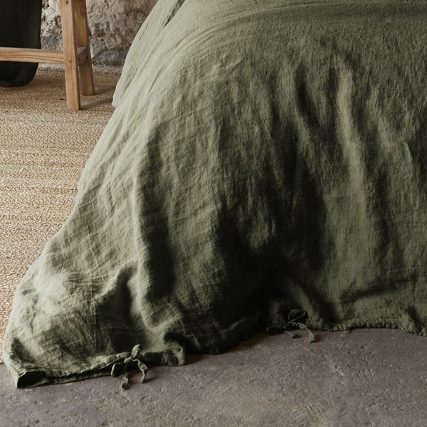 Housse de couette Lin Français Thym