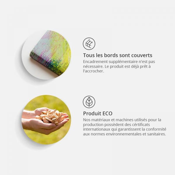 Tableau enfant - animaux de la forêt - Friendly Animals 3 pièces