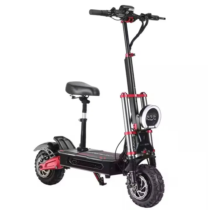 Trottinette Électrique Intelligente 6000W, 60V, 38Ah, 120km