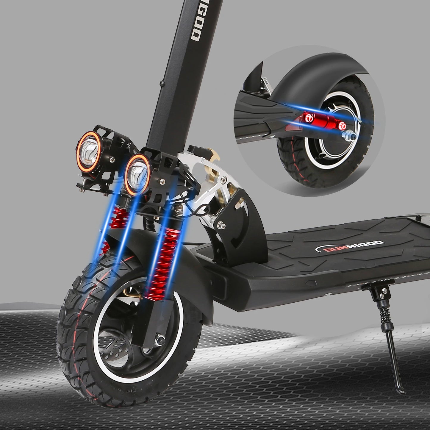 Scooter électrique 48V 15Ah vitesse maximale 50 km/h 50km portée