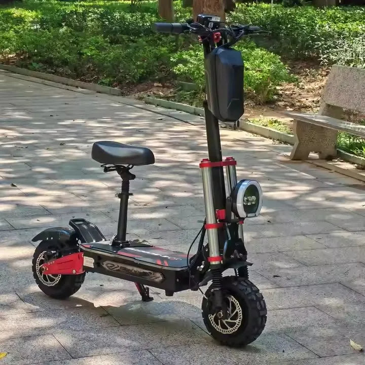 Trottinette Électrique Intelligente 6000W, 60V, 38Ah, 120km