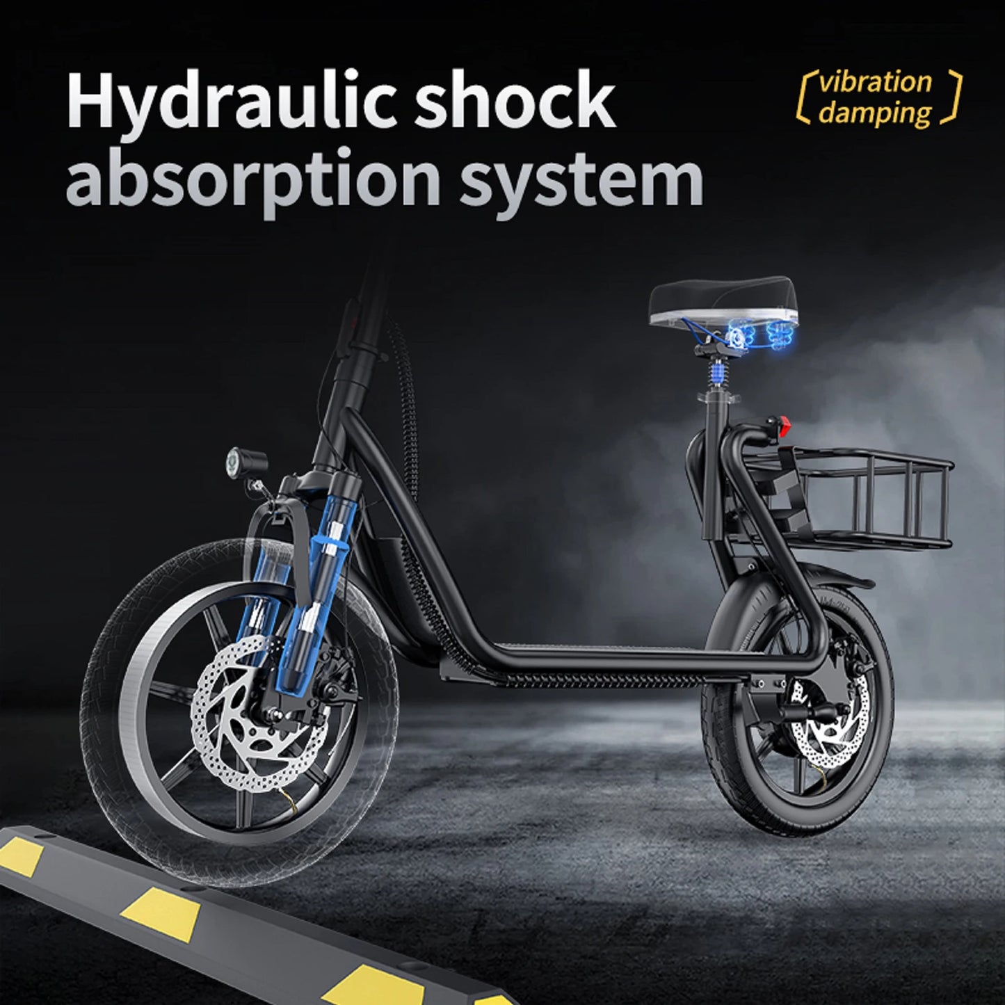 JUICEASE-Trottinette électrique ESBS/ESBSPRO, 500W, 54.6V, 10.4Ah/22,5 Ah, batterie de grande capacité, 45/100km d'autonomie, 35 km/h, 14 pouces