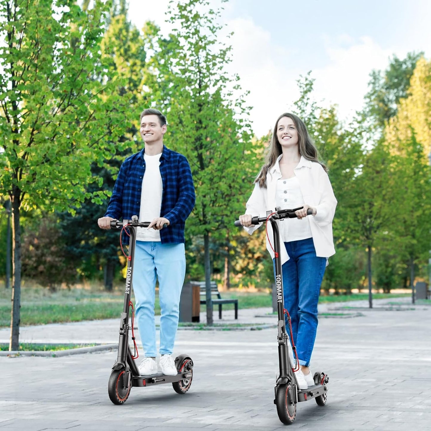 TODIMART T3 Trottinette Electrique Adulte Moteur 350W/25KM/H