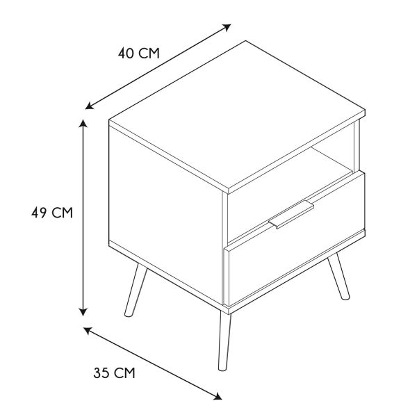 Table de chevet Sven - Scandinave